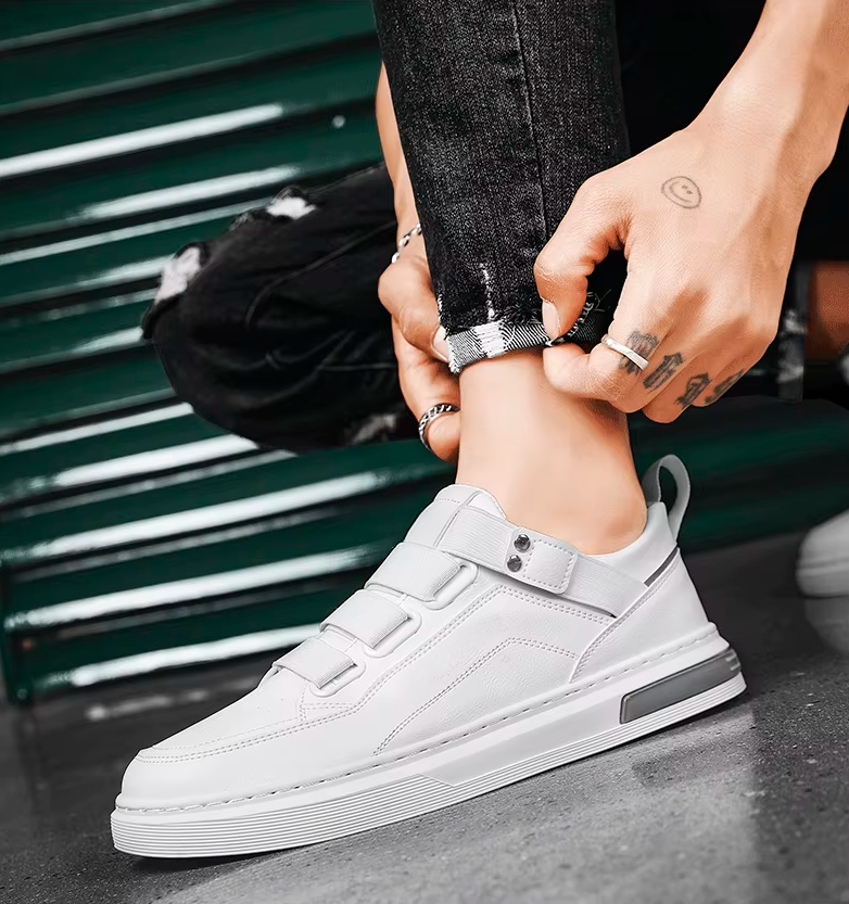 Tenis Anatómicos AlfaCaballero de Cuero Modelo Exclusivo 2025 + Regalo